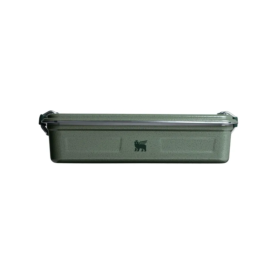 stanley-1913-useful-classic-box-2l-hammertone-green-edelstahl-lunchbox-stapelbar image 1