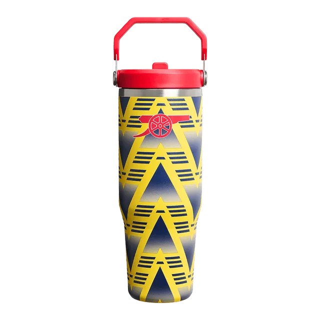 stanley-1913-x-arsenal-iceflow-flip-straw-2-0-tumbler-0-89l-trinkbecher-mit-klap image 1
