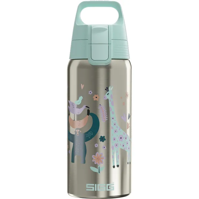 sigg-shield-therm-one-jungle-kinder-isolierte-trinkflasche-0-5l-aus-90-recycelte image 1