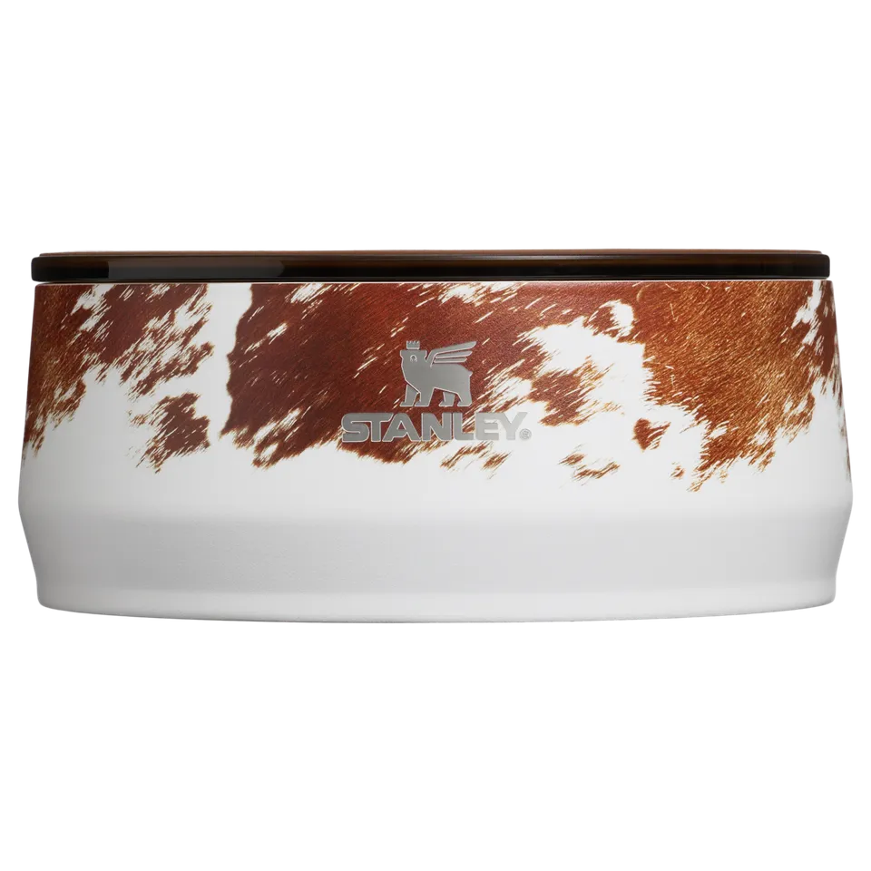stanley-1913-x-kacey-musgraves-everyday-pet-bowl-0-71-l-futternapf-mit-kuh-print image 1