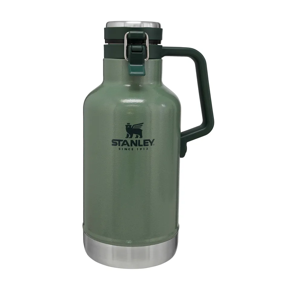 stanley-1913-classic-easy-pour-growler-thermoskanne-1-9l-hammertone-green-edelst image 1