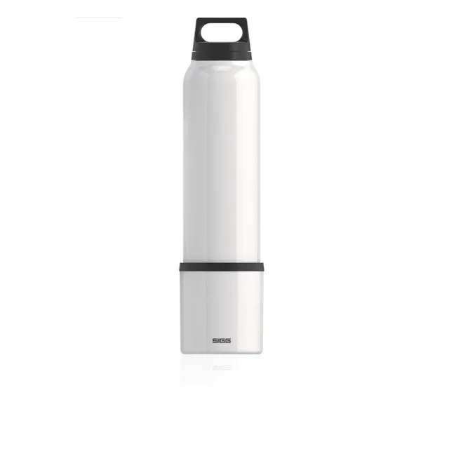 sigg-hot-cold-white-thermo-trinkflasche-1-l-edelstahl-thermoskanne-mit-becher-h- image 1
