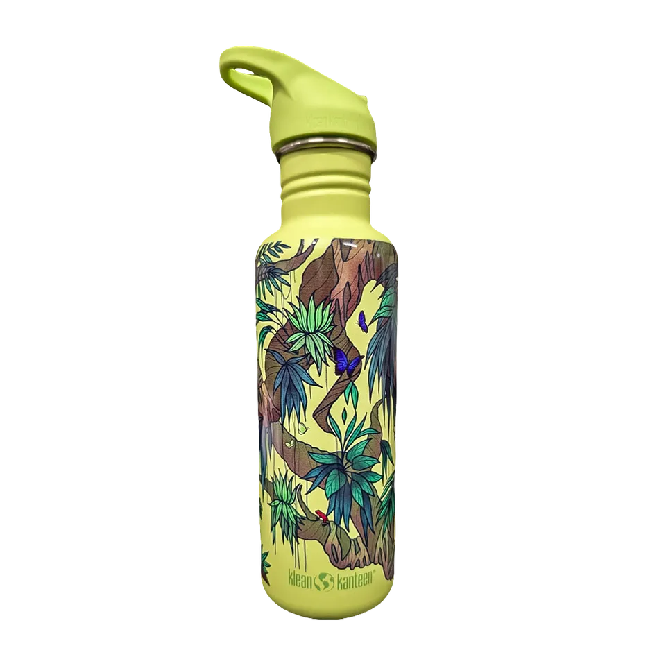 klean-kanteen-classic-earth-day-800ml-edelstahl-trinkflasche-mit-flip-sport-cap- image 1