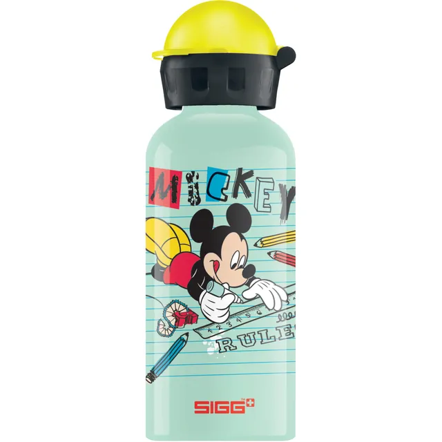 sigg-kbt-disney-mickey-mouse-kinder-trinkflasche-0-4-l-aluminium-bpa-frei-auslau image 1