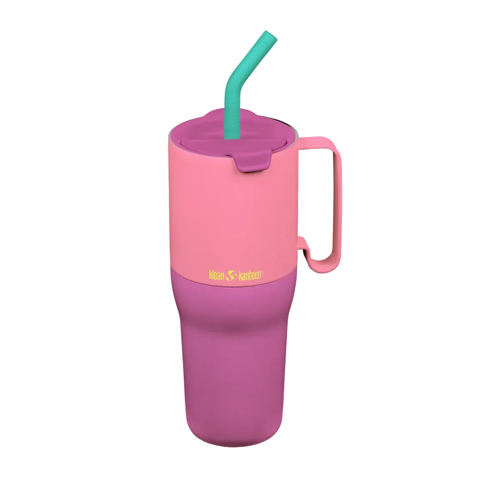 klean-kanteen-rise-tumbler-1064-ml-kaleidoscope-mit-flip-lid-deckel-und-trinkhal image 1
