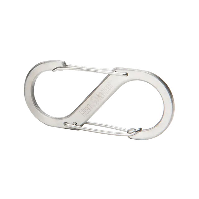 klean-kanteen-s-biner-edelstahl-karabinerhaken-doppelter-karabiner-mit-gegen-ber image 1