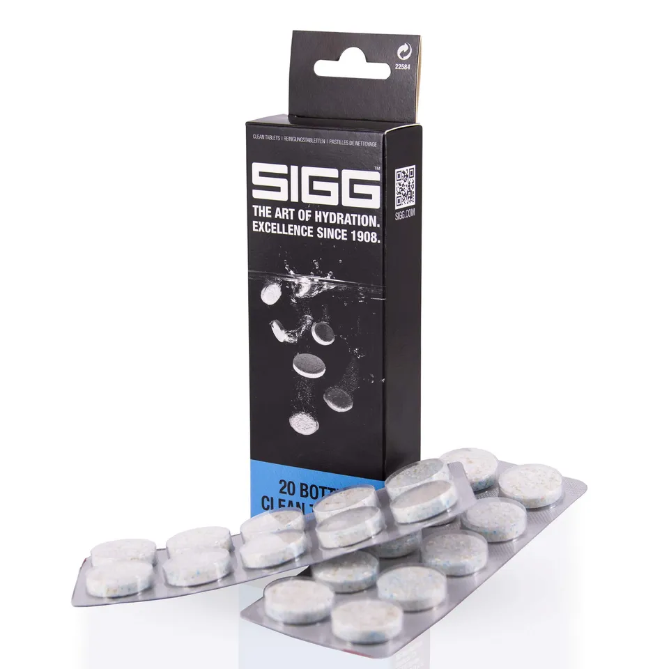 sigg-bottle-clean-tablets-20-flaschen-reinigungstabletten-schnelle-reinigung-in- image 1