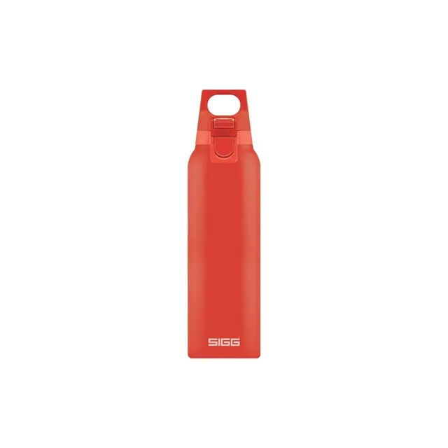 sigg-hot-cold-one-scarlet-thermo-trinkflasche-0-5-l-edelstahl-thermoskanne-mit-e image 1