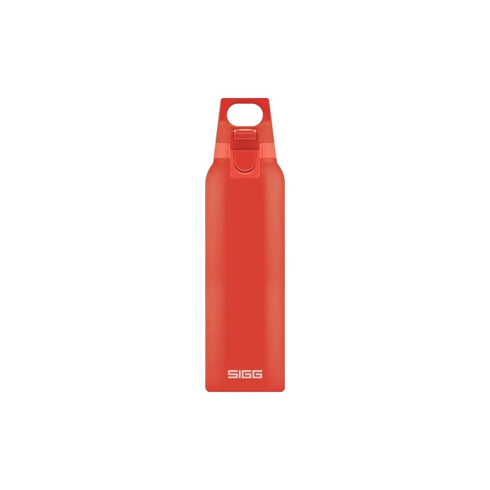 sigg-hot-cold-one-scarlet-thermo-trinkflasche-0-5-l-edelstahl-thermoskanne-mit-e image 1