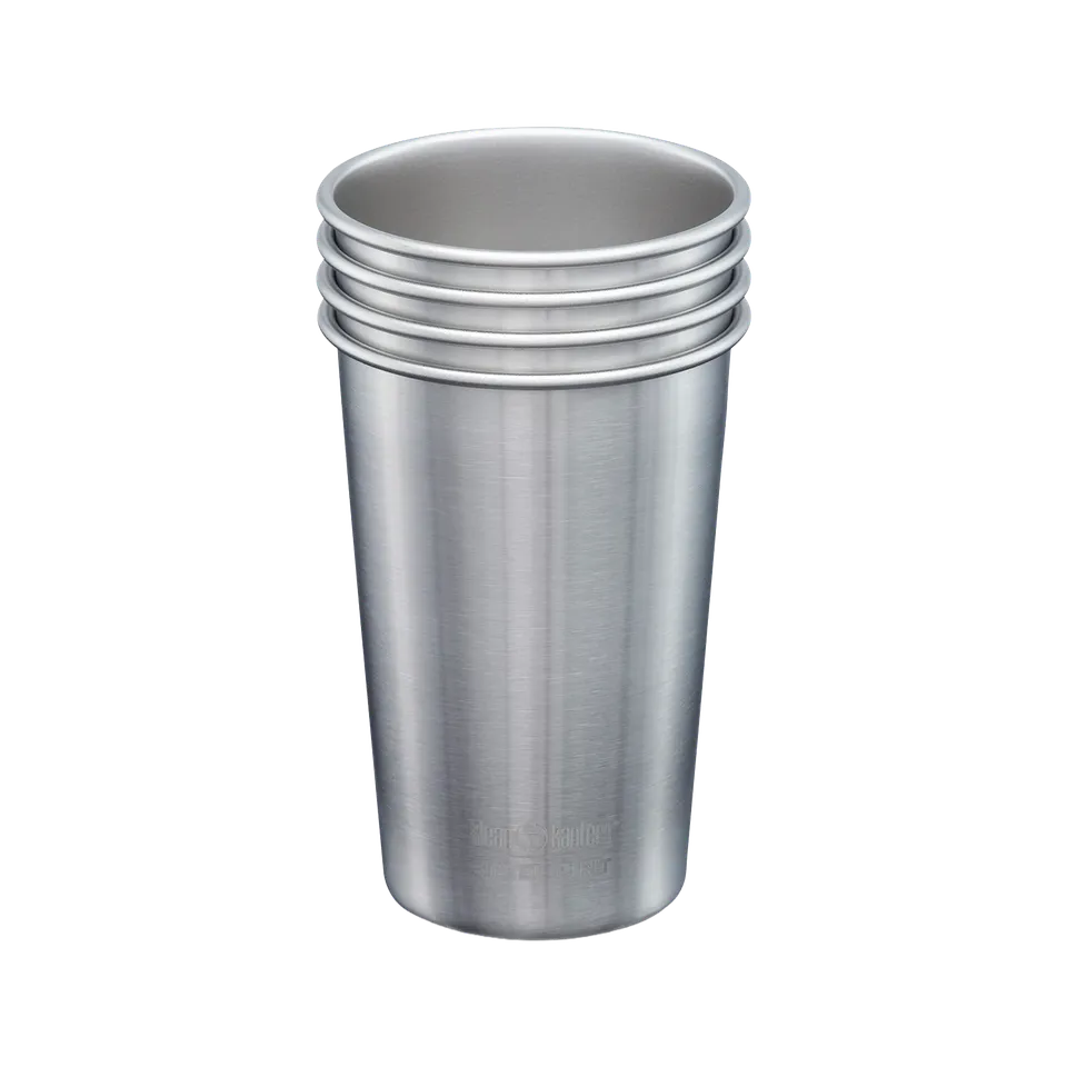 klean-kanteen-pint-cup-473-ml-edelstahl-trinkbecher-4er-set-einwandig image 1