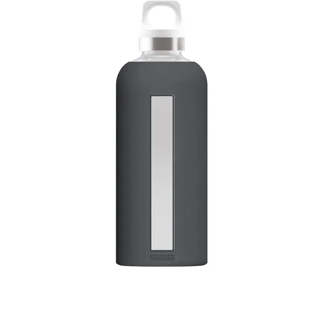 sigg-star-glas-trinkflasche-hitzebest-ndige-borosilikatglas-trinkflasche-mit-sil image 1