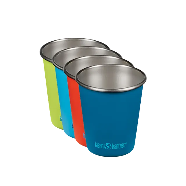 klean-kanteen-pint-cup-dragon-tails-296-ml-4er-set-einwandiger-edelstahl-trinkbe image 1