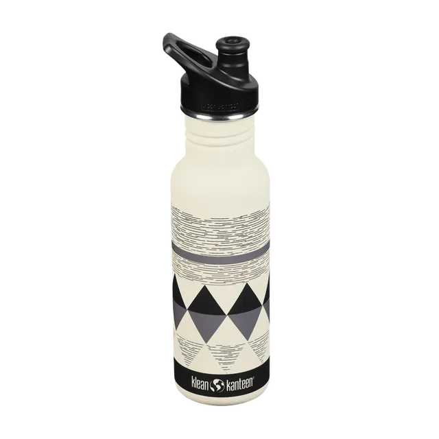 klean-kanteen-classic-532-ml-edelstahl-trinkflasche-mit-sport-cap-schmales-desig image 1