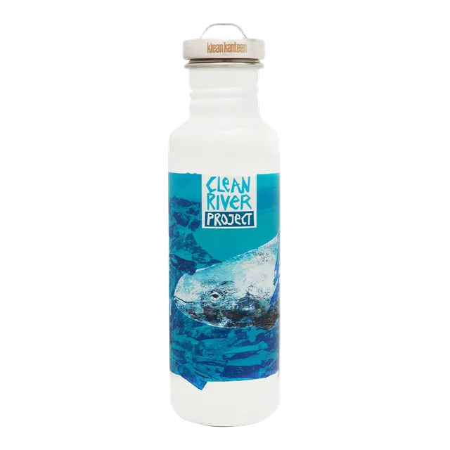 klean-kanteen-edelstahl-trinkflasche-classic-clean-river-project-800ml-sonderedi image 1