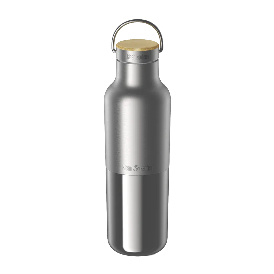 klean-kanteen-rise-reflect-355-ml-edelstahl-isolierflasche-mit-bambus-loop-cap-c image 1