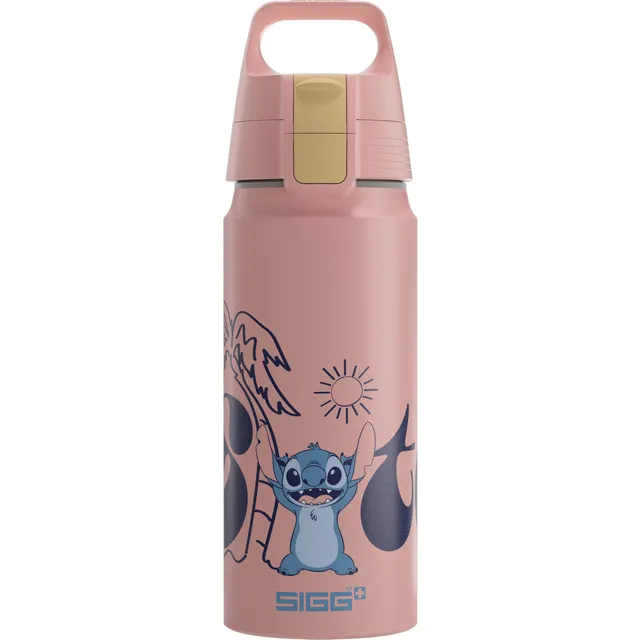 sigg-wmb-one-kinder-trinkflasche-0-6-l-disney-lilo-stitch-aluminium-auslaufsiche image 1