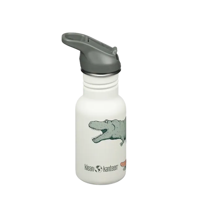klean-kanteen-edelstahl-trinkflasche-kid-classic-355-ml-mit-auslaufsicherem-flip image 1