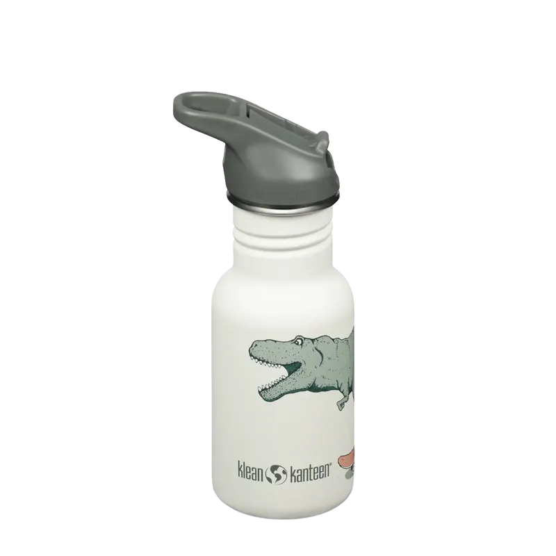 klean-kanteen-edelstahl-trinkflasche-kid-classic-355-ml-mit-auslaufsicherem-flip image 1