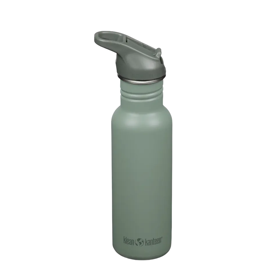klean-kanteen-classic-532ml-edelstahl-trinkflasche-mit-flip-sport-cap-auslaufsic image 1