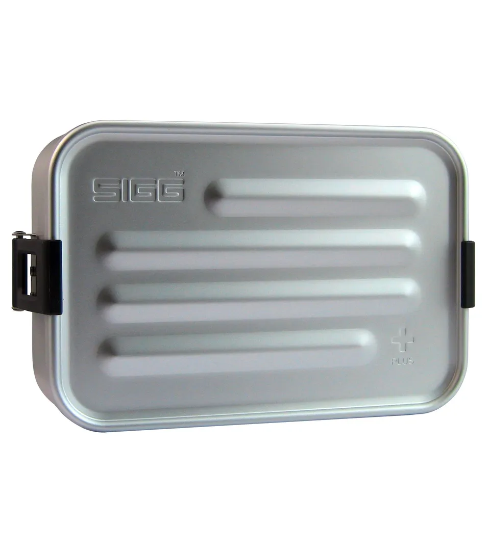 sigg-metal-boxes-plus-aluminium-brotdose-mit-silikoneinsatz-trenner-und-sicherhe image 1