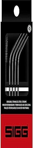 sigg-edelstahl-trinkhalme-set-4-st-ck-wiederverwendbare-metall-strohhalme-aus-18 image 2