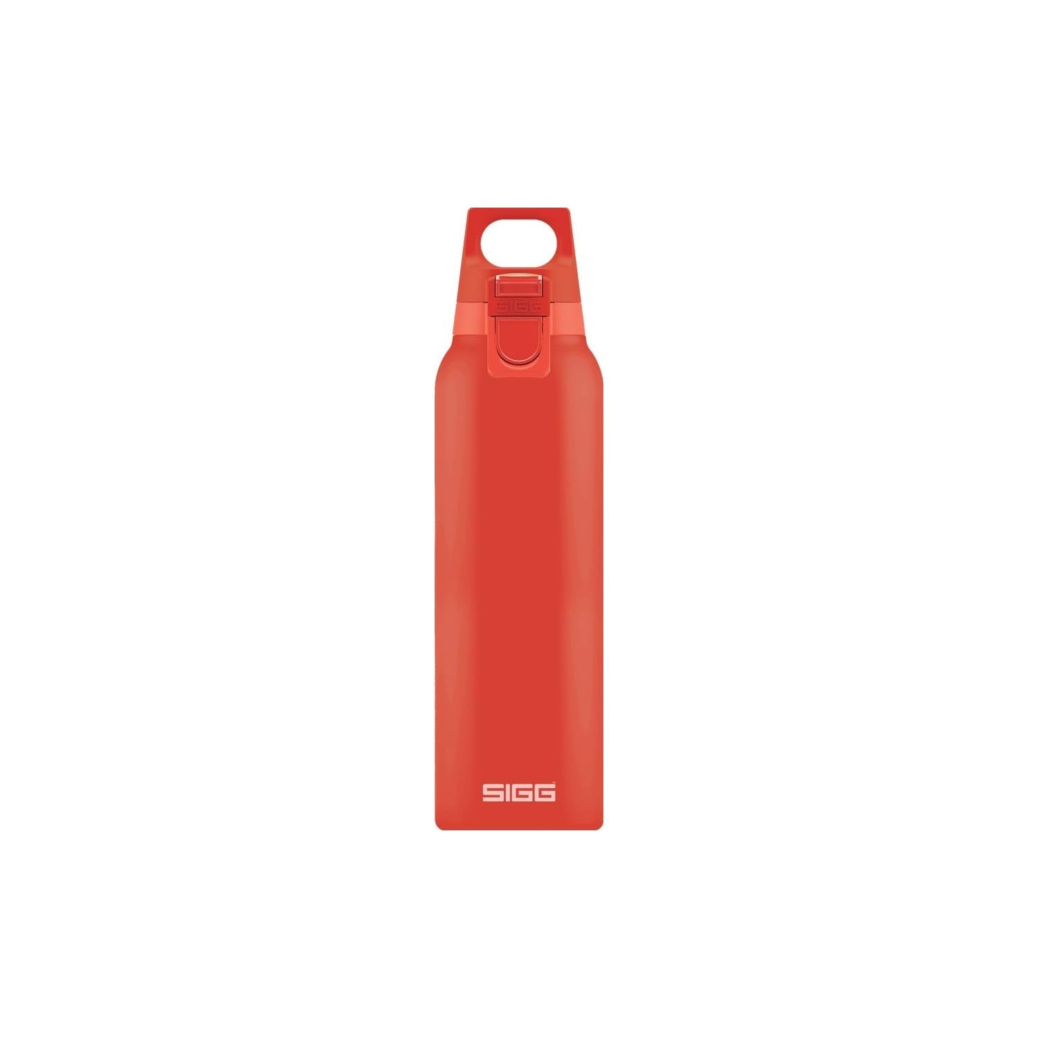sigg-hot-cold-one-scarlet-thermo-trinkflasche-0-5-l-edelstahl-thermoskanne-mit-e image 1
