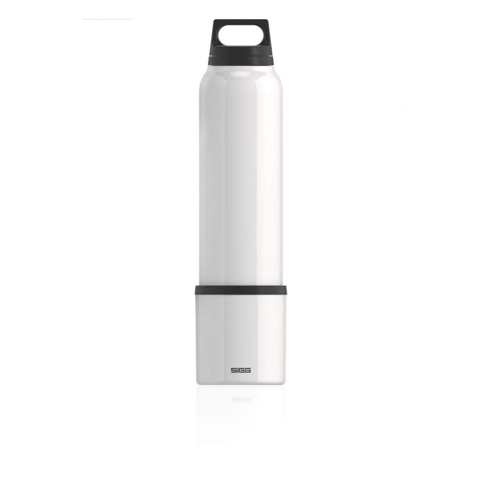 sigg-hot-cold-white-thermo-trinkflasche-1-l-edelstahl-thermoskanne-mit-becher-h- image 1