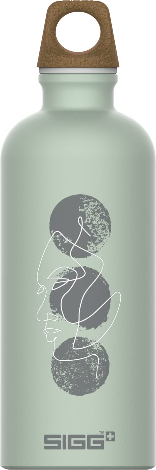 sigg-traveller-myplanet-alu-trinkflasche-0-6-l-mattes-weissgr-n-klimaneutral-zer image 1