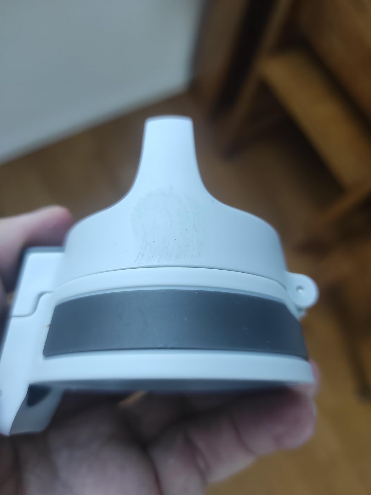 Schöne transparente Flasche!