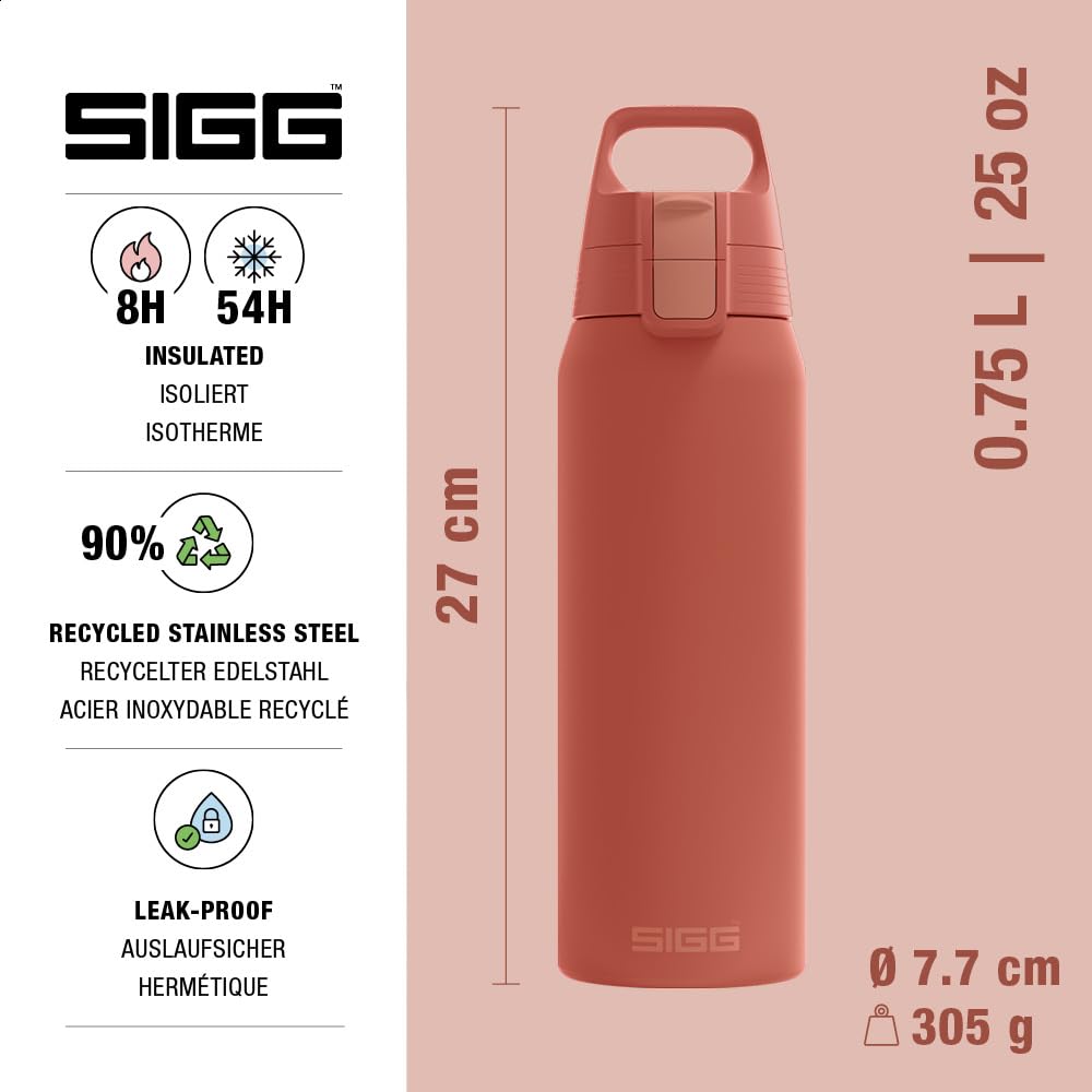 sigg-shield-therm-one-isolierte-trinkflasche-54-std-kalt-8-std-warm-90-recycelte image 3