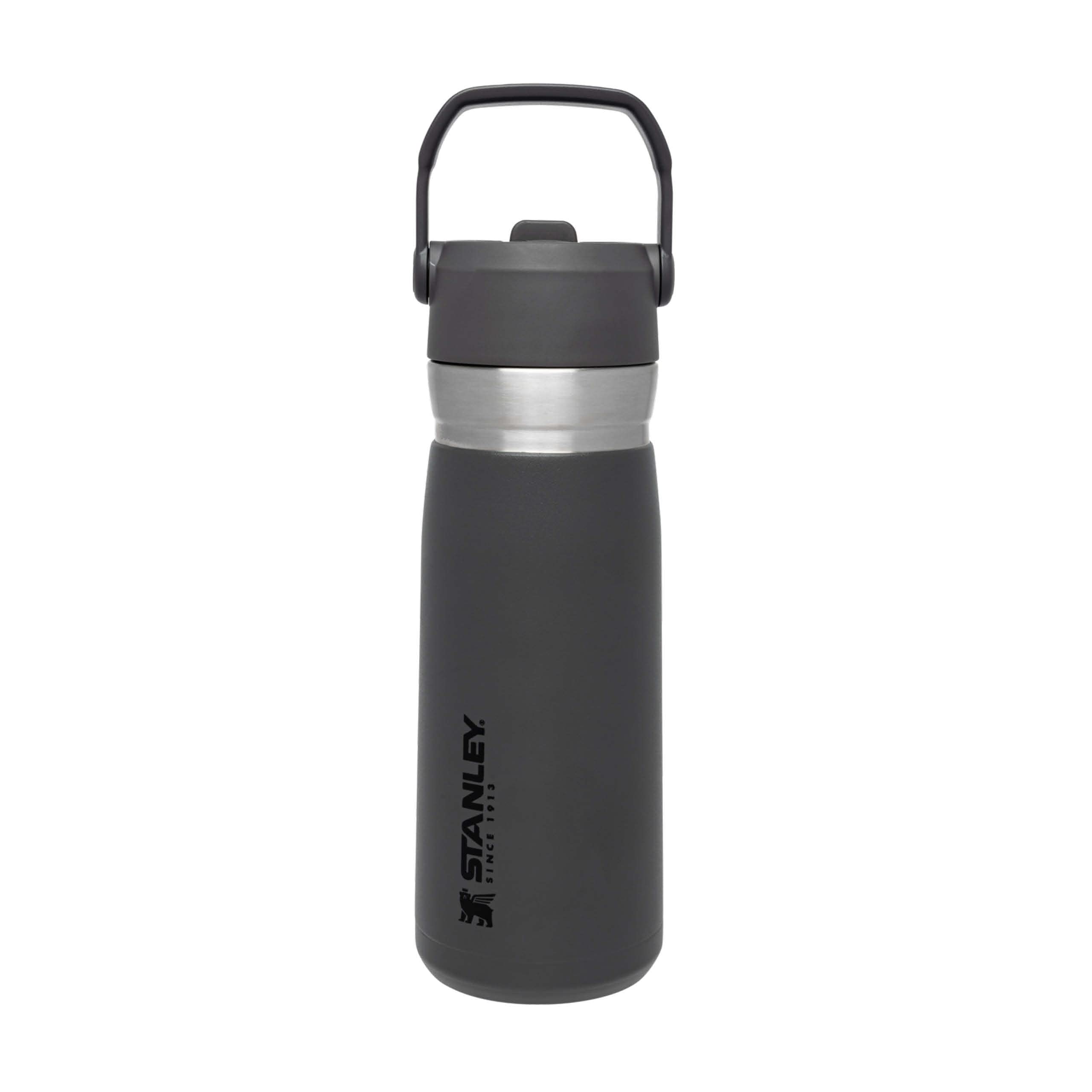 stanley-1913-iceflow-flip-straw-trinkflasche-0-65-l-charcoal-12-std-kalt-auslauf image 1