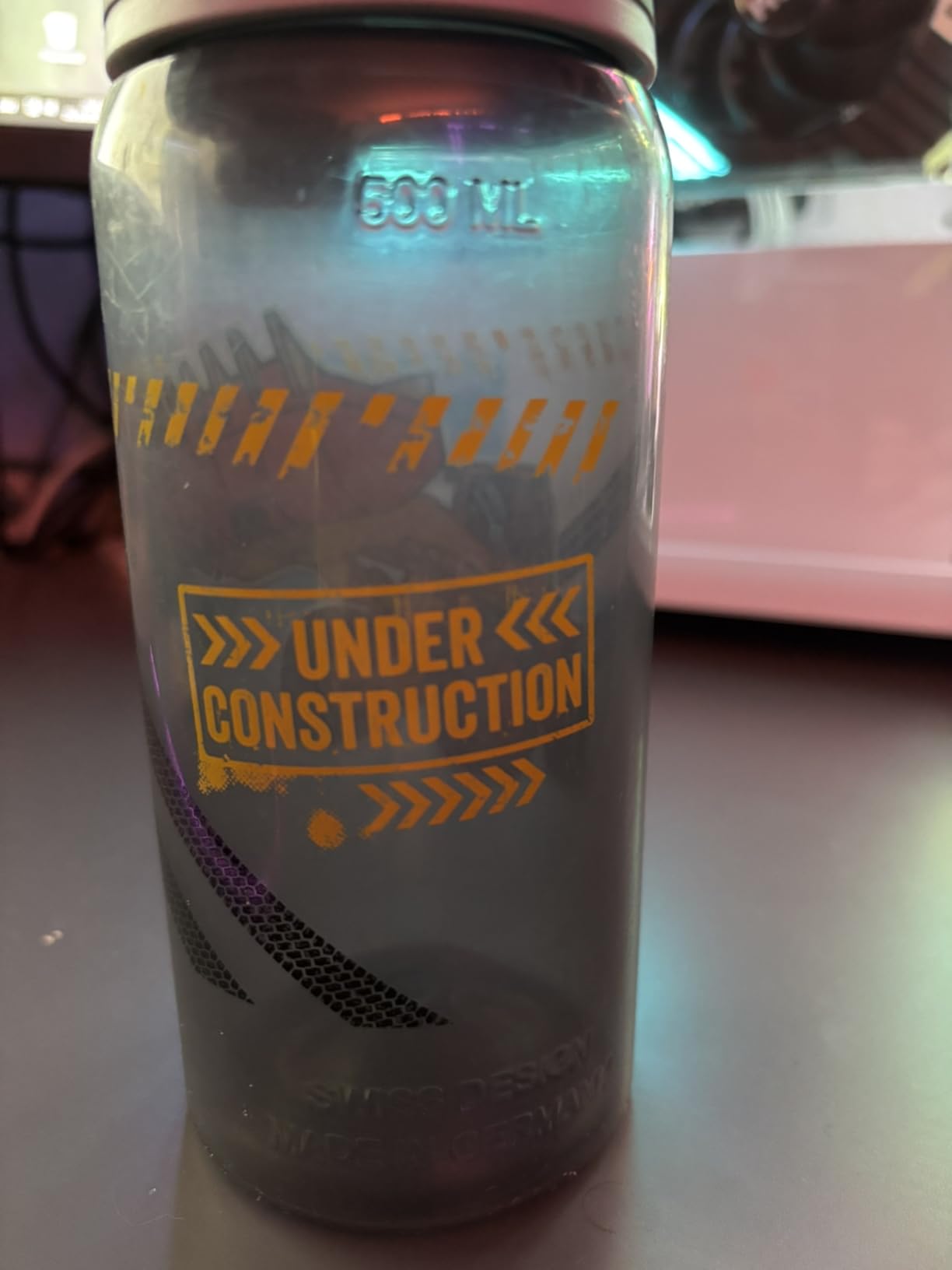 Endlich eine Flasche, die nicht leckt