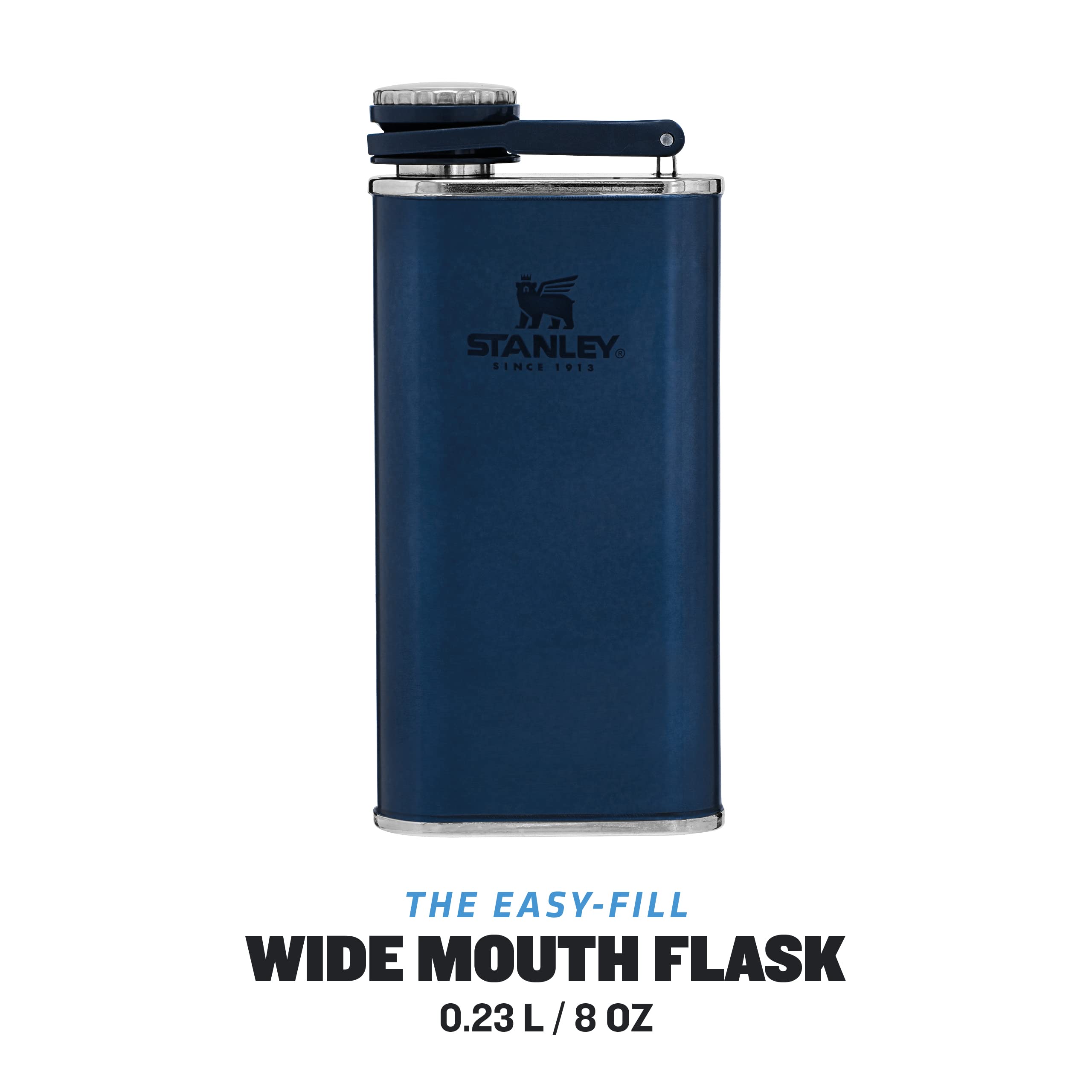 stanley-1913-classic-wide-mouth-flask-0-23l-nightfall-edelstahl-flachmann-mit-we image 2