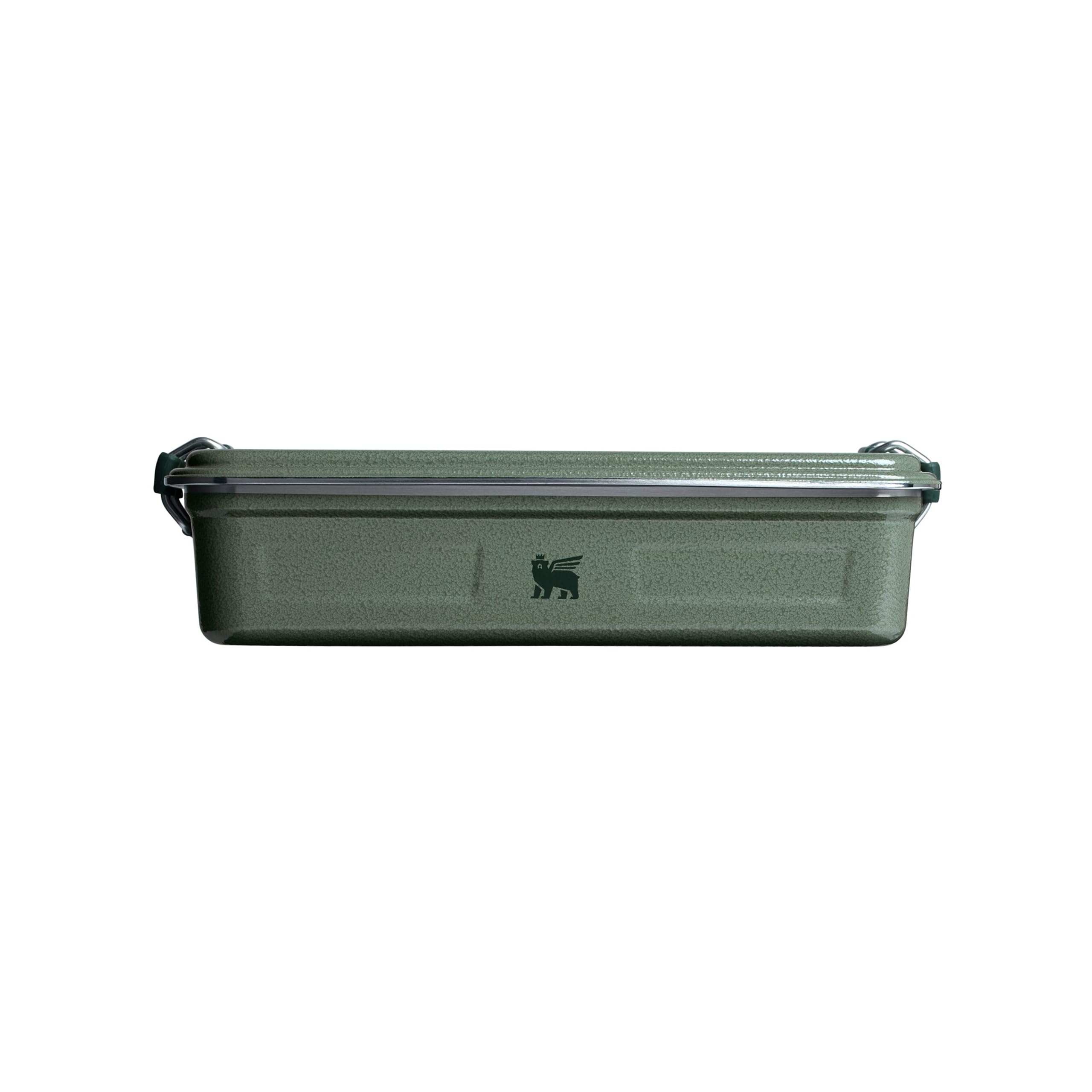 stanley-1913-useful-classic-box-2l-hammertone-green-edelstahl-lunchbox-stapelbar image 1