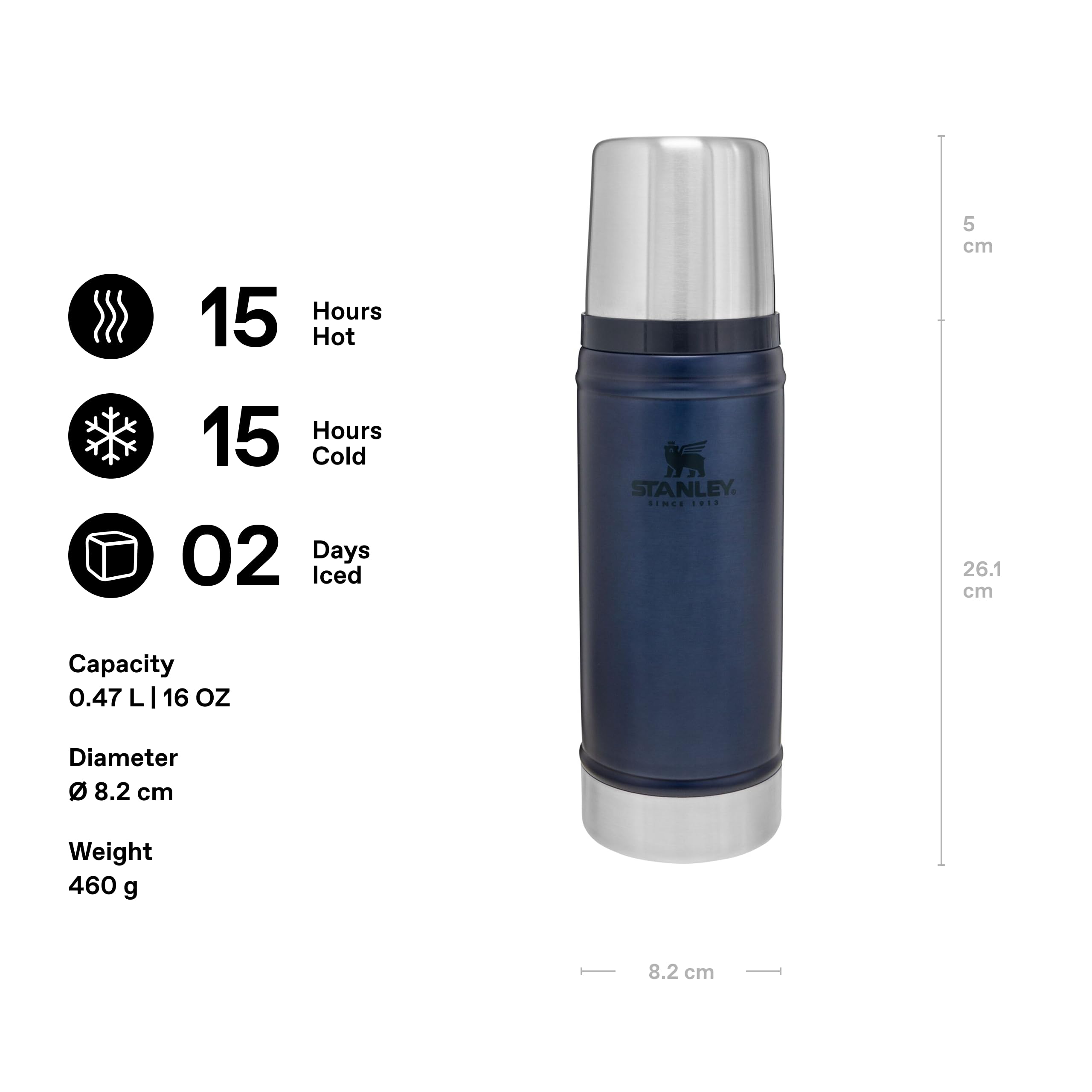 stanley-1913-classic-legendary-thermosflasche-473-ml-nightfall-vakuumisolierte-e image 2
