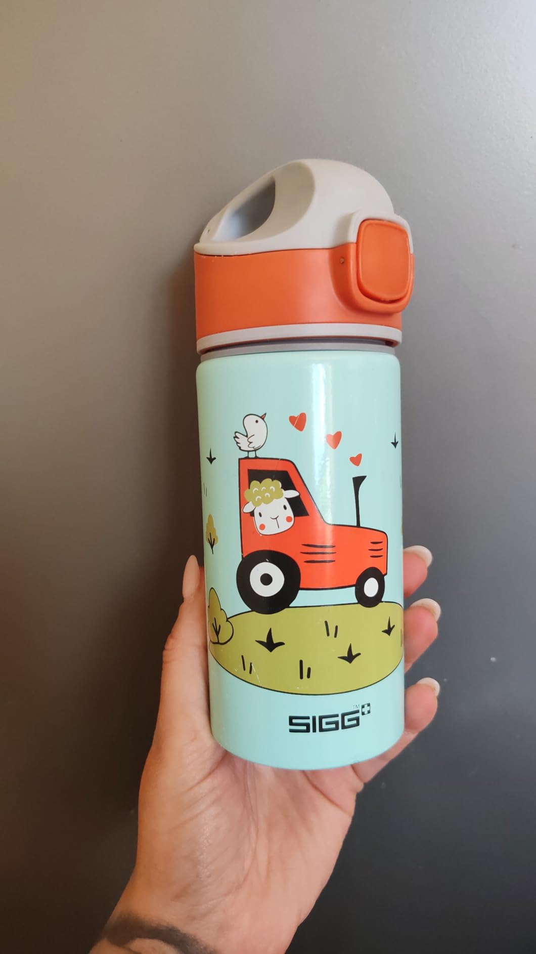 Endlich eine Flasche, die nicht ausläuft