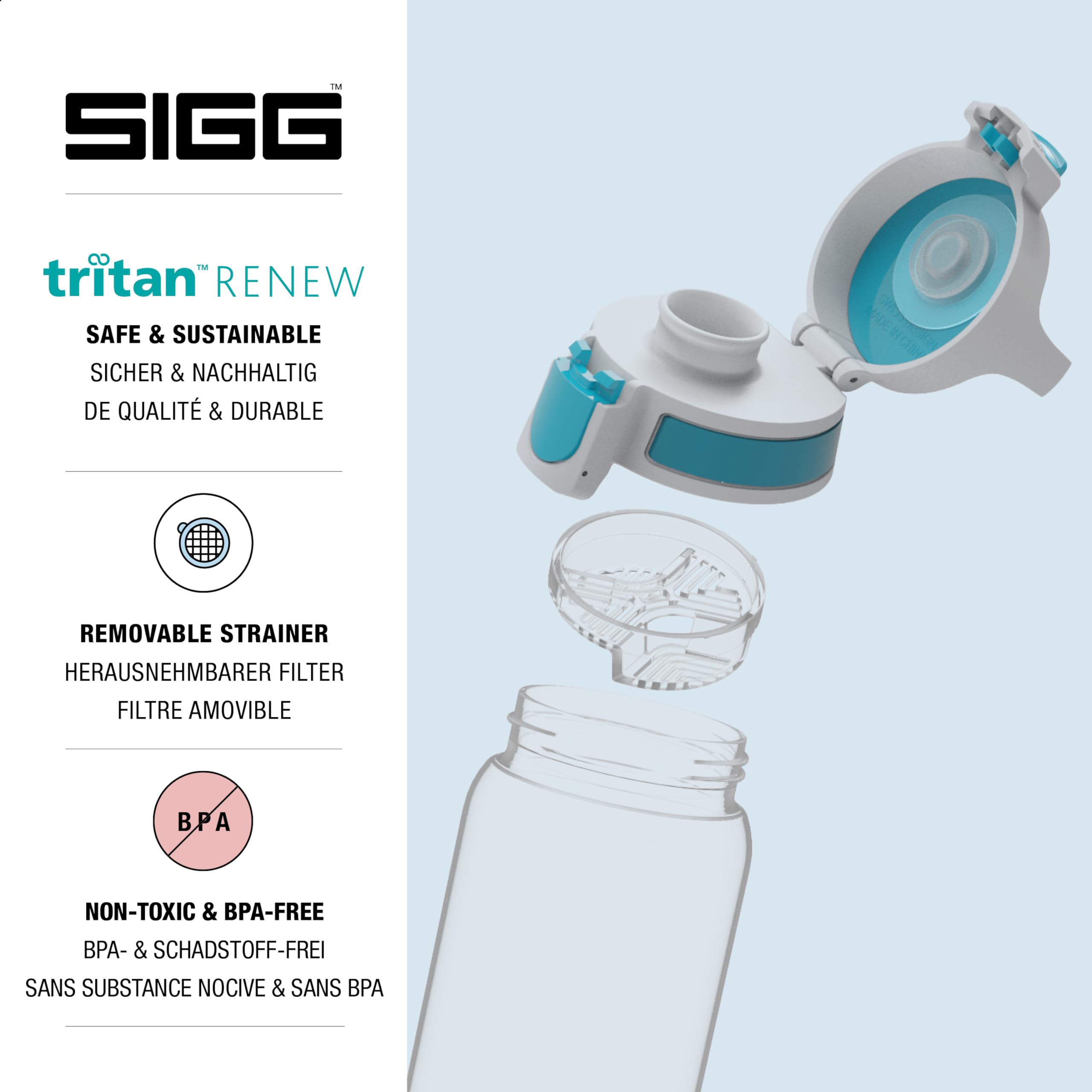 sigg-total-clear-one-myplanet-aqua-sportflasche-0-5-l-tritan-trinkflasche-mit-on image 3