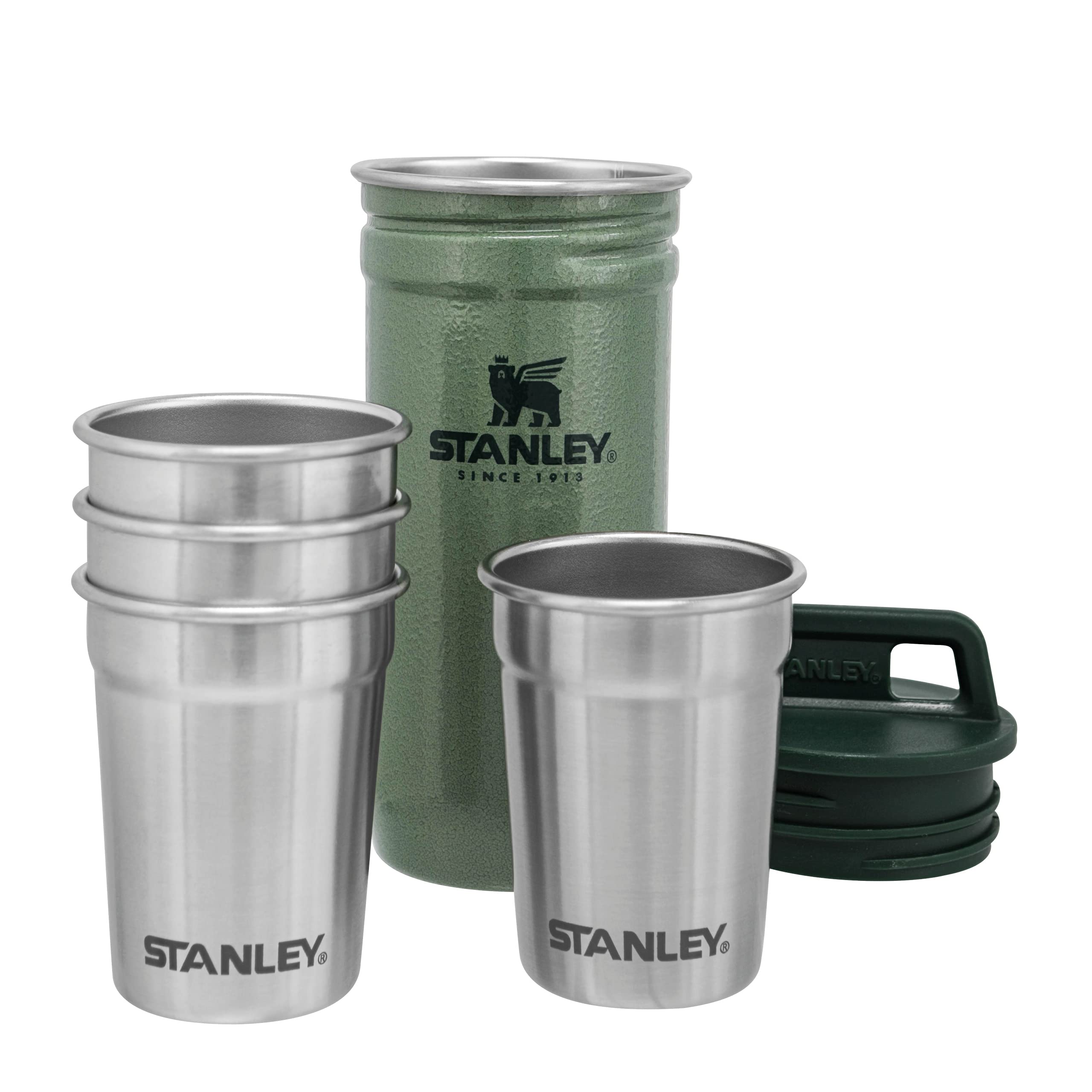 stanley-1913-adventure-nesting-shotgl-ser-set-4x-59-ml-hammertone-green-stapelba image 8