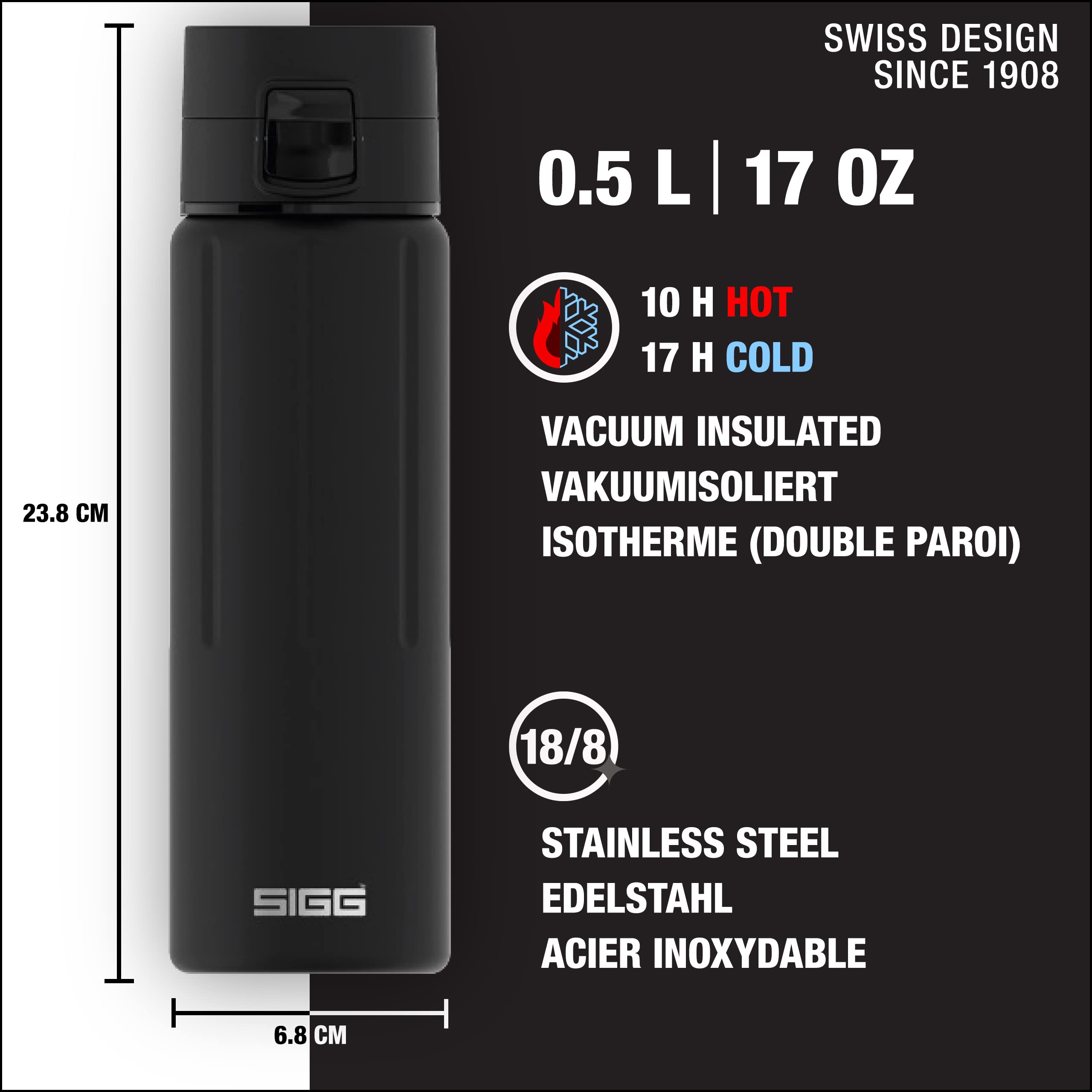 sigg-gemstone-one-thermobecher-0-5-l-vakuumisolierter-edelstahl-kaffeebecher-aus image 2