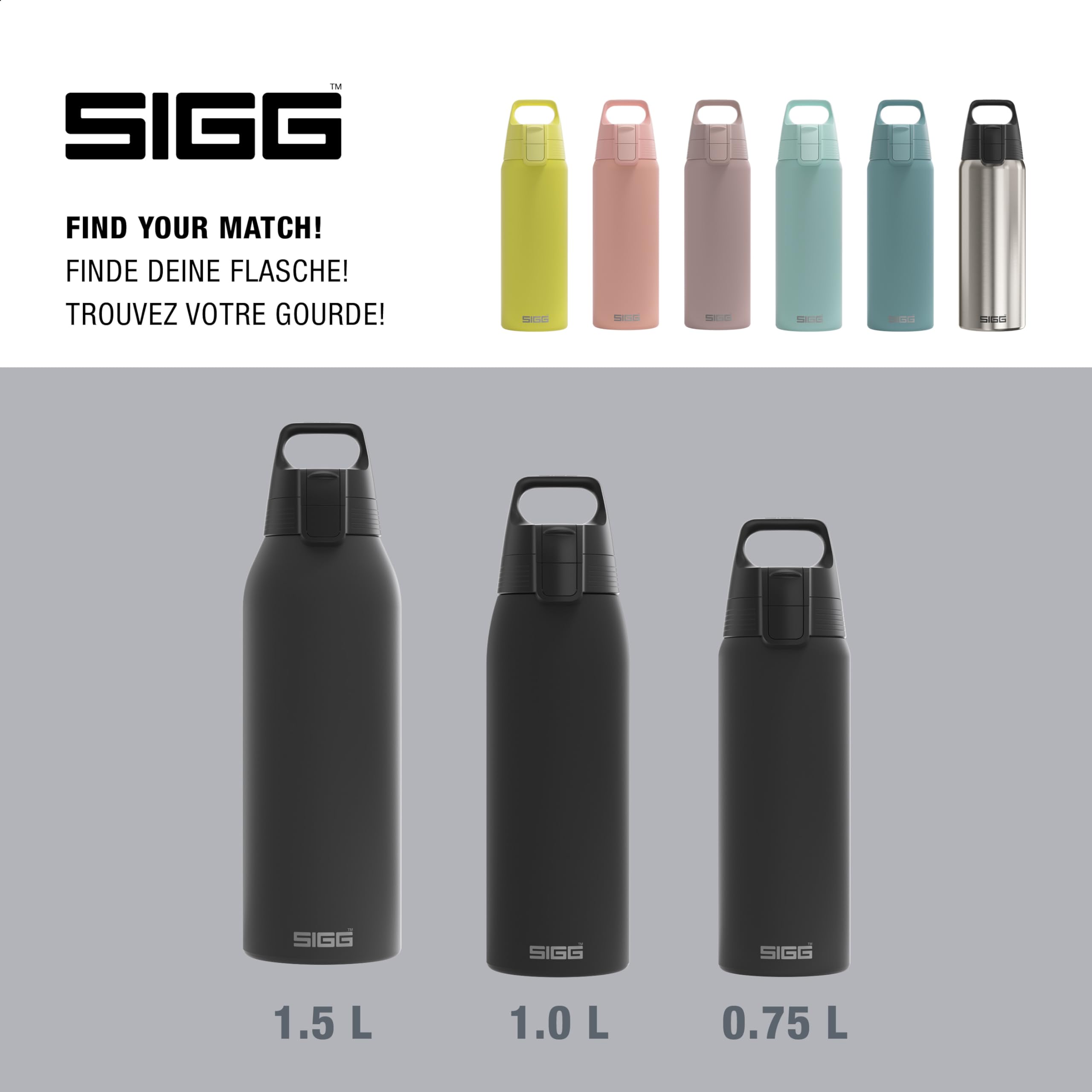 sigg-edelstahl-trinkflasche-shield-one-750-ml-isolierfreie-sportflasche-aus-18-8 image 5