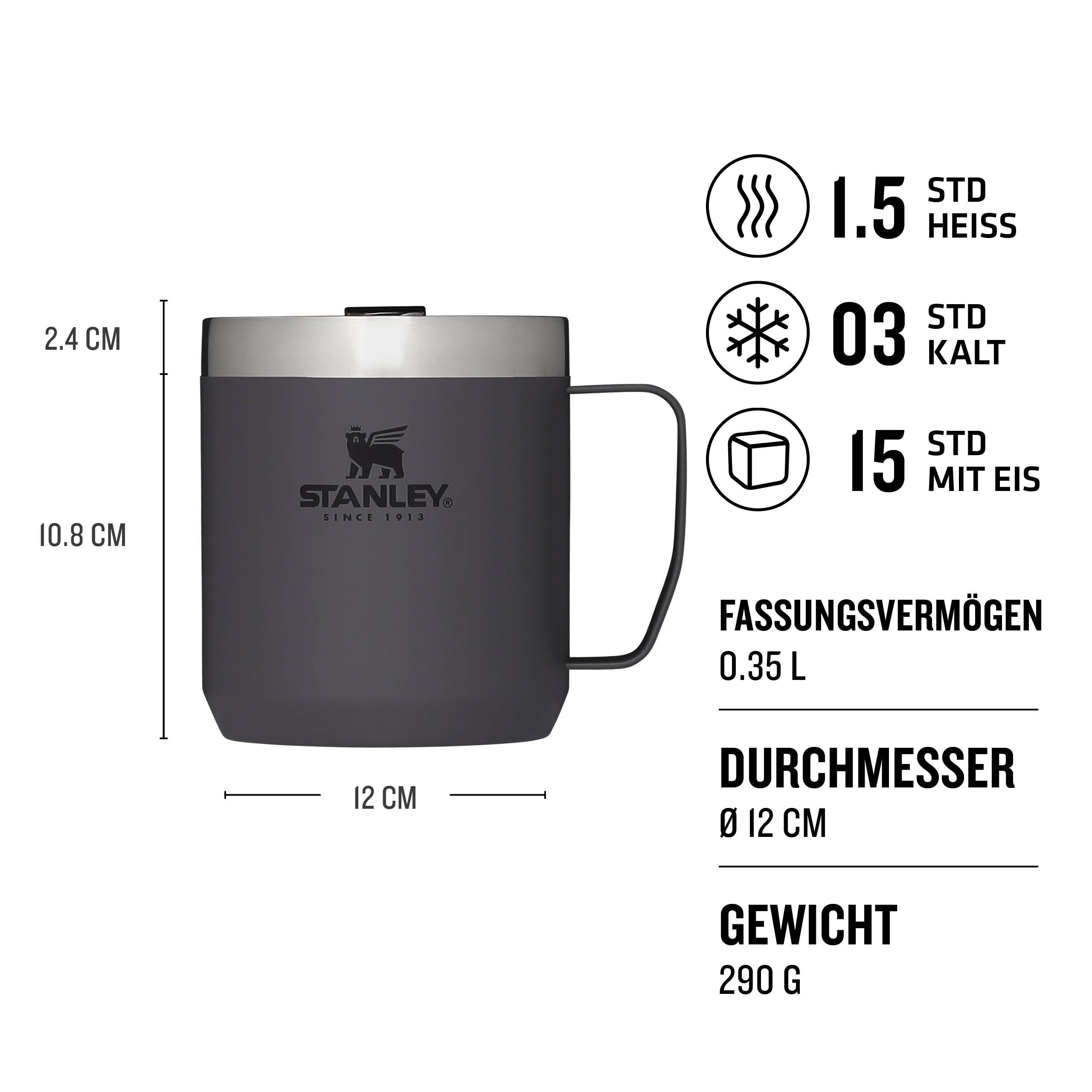 stanley-1913-classic-legendary-camp-mug-0-35-l-charcoal-edelstahl-thermobecher-s image 2