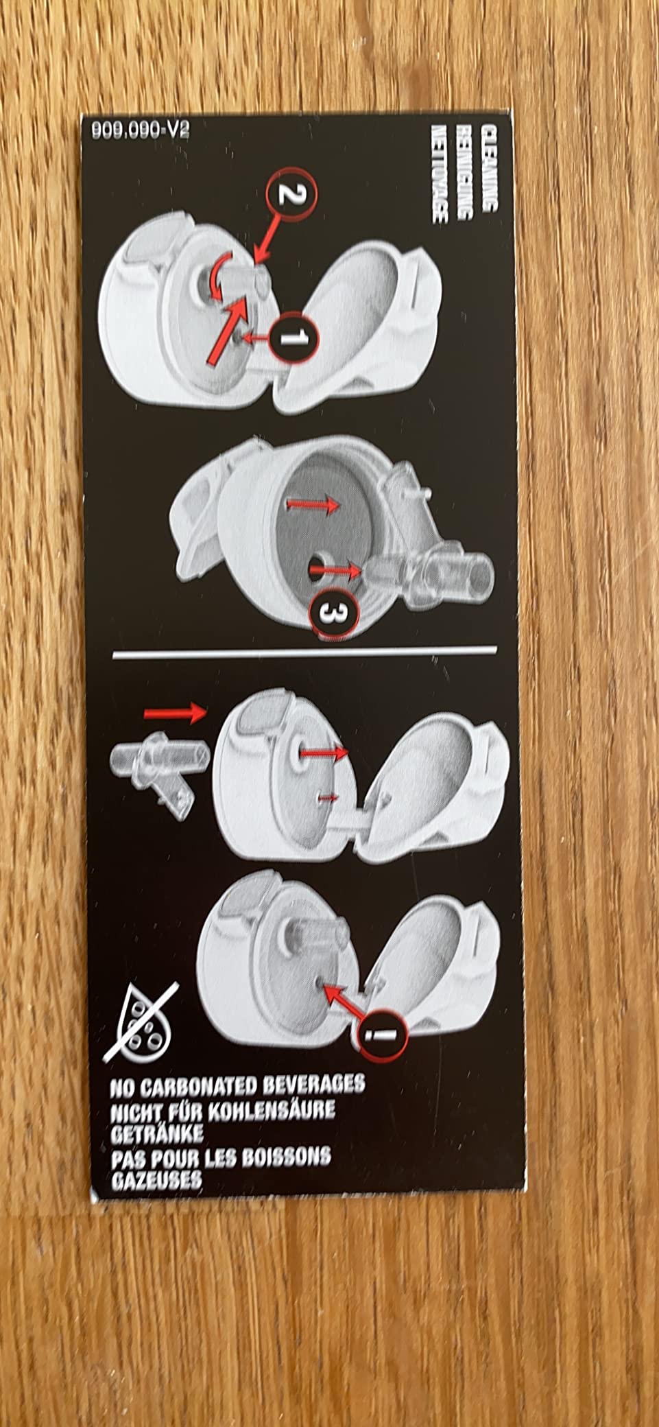 Deckel-Mechanismus kaputt gegangen