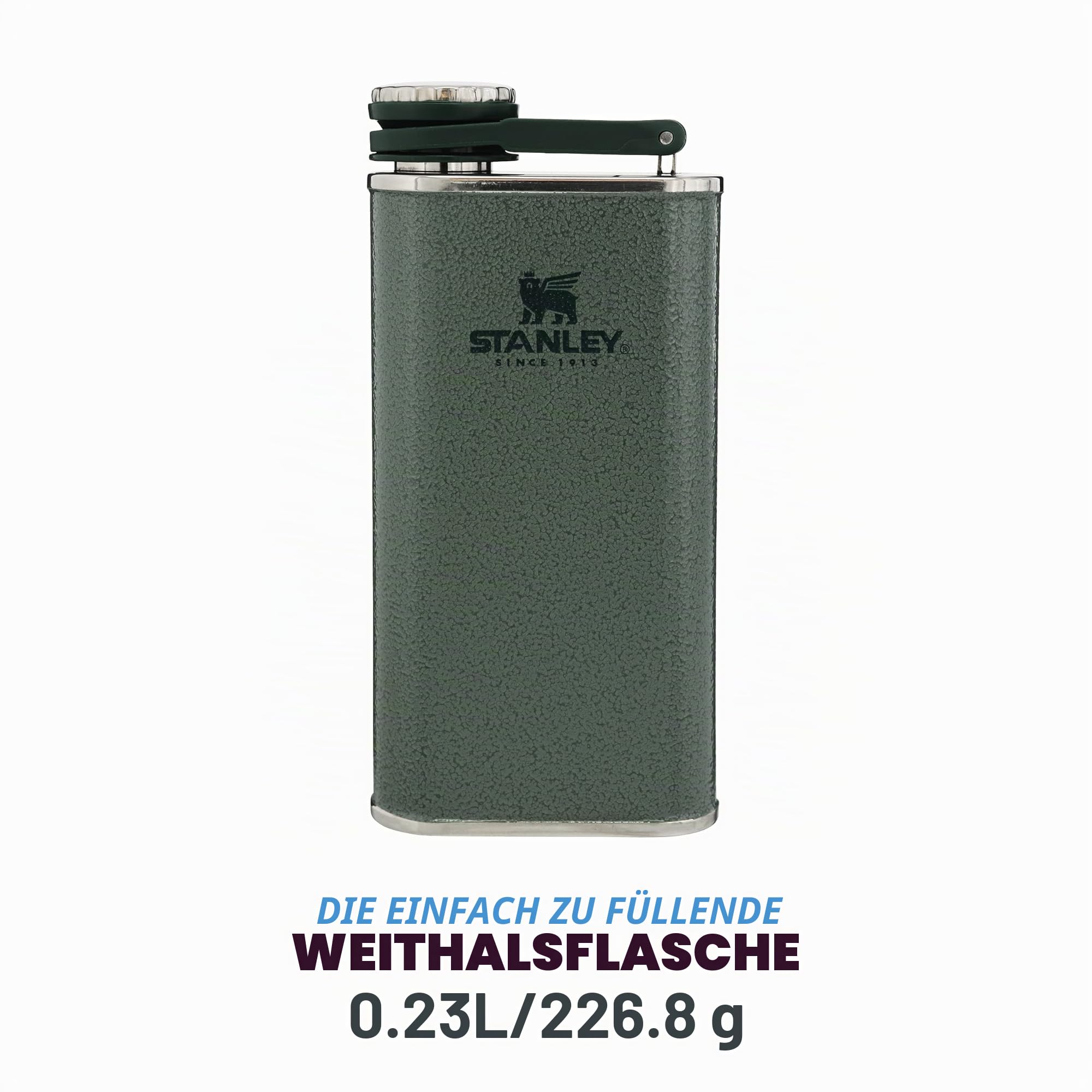 stanley-1913-classic-wide-mouth-flask-236-ml-edelstahl-flachmann-mit-never-lose- image 3