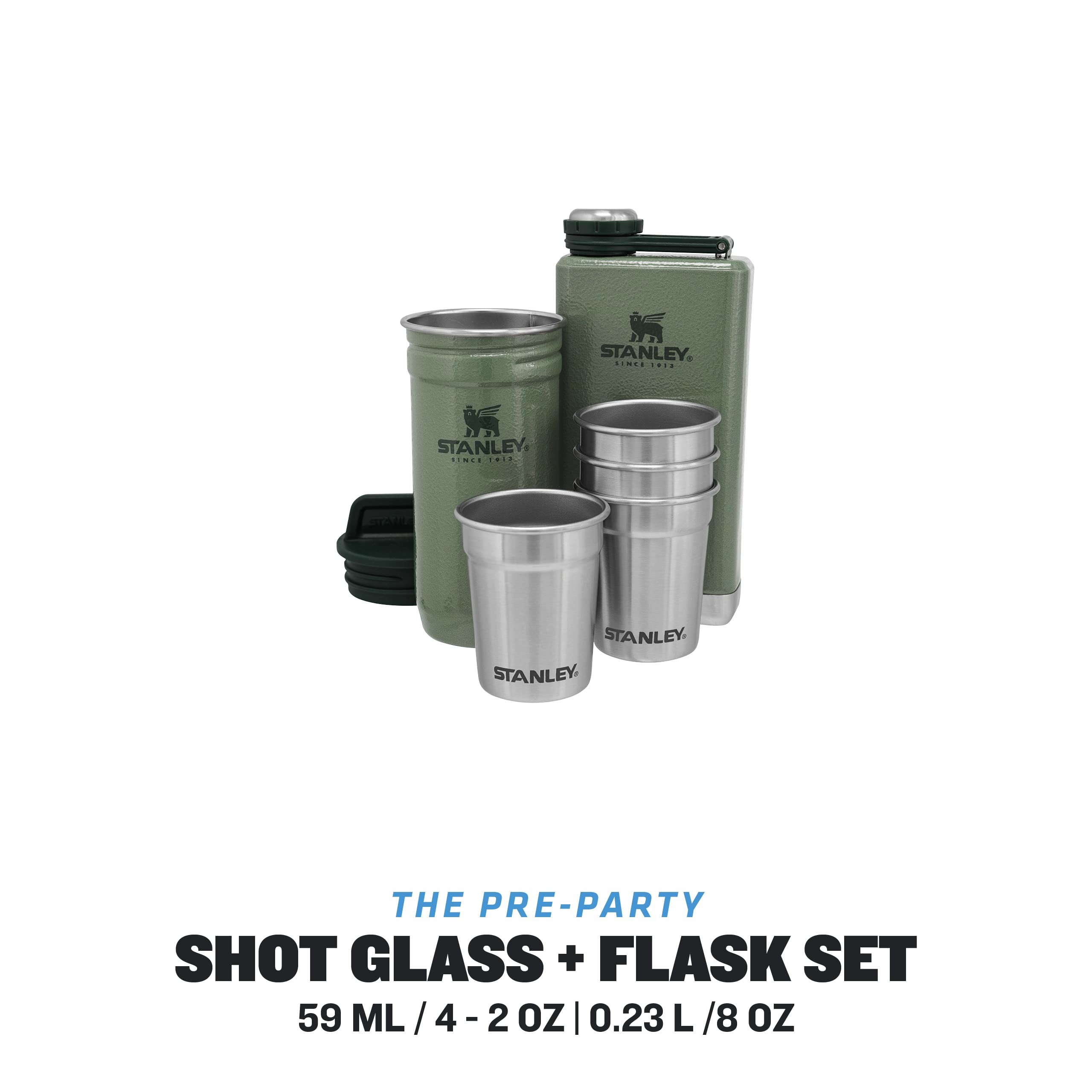 stanley-1913-adventure-pre-party-set-6-teilig-edelstahl-flachmann-236-ml-4-stape image 3