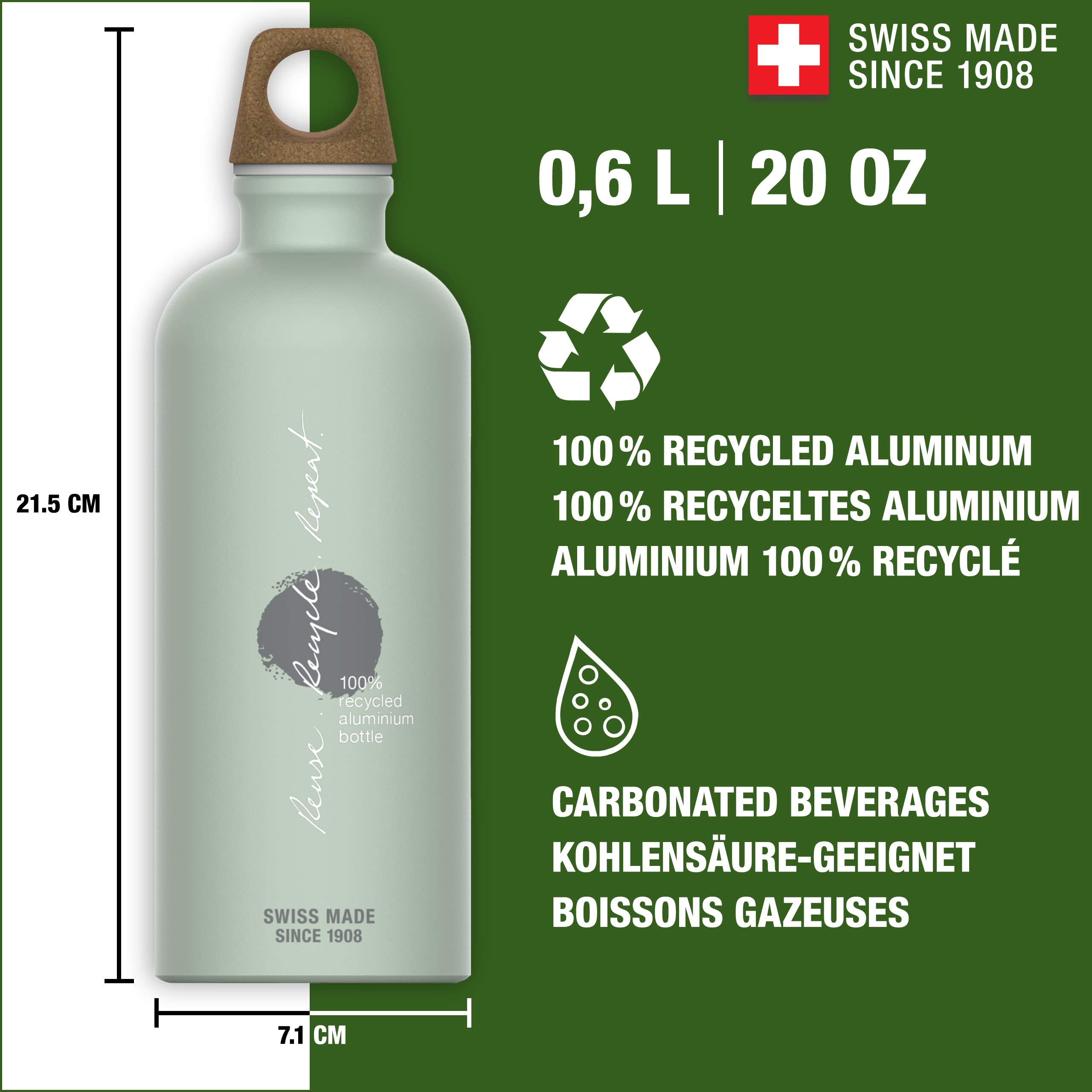 sigg-traveller-myplanet-alu-trinkflasche-0-6-l-mattes-weissgr-n-klimaneutral-zer image 2