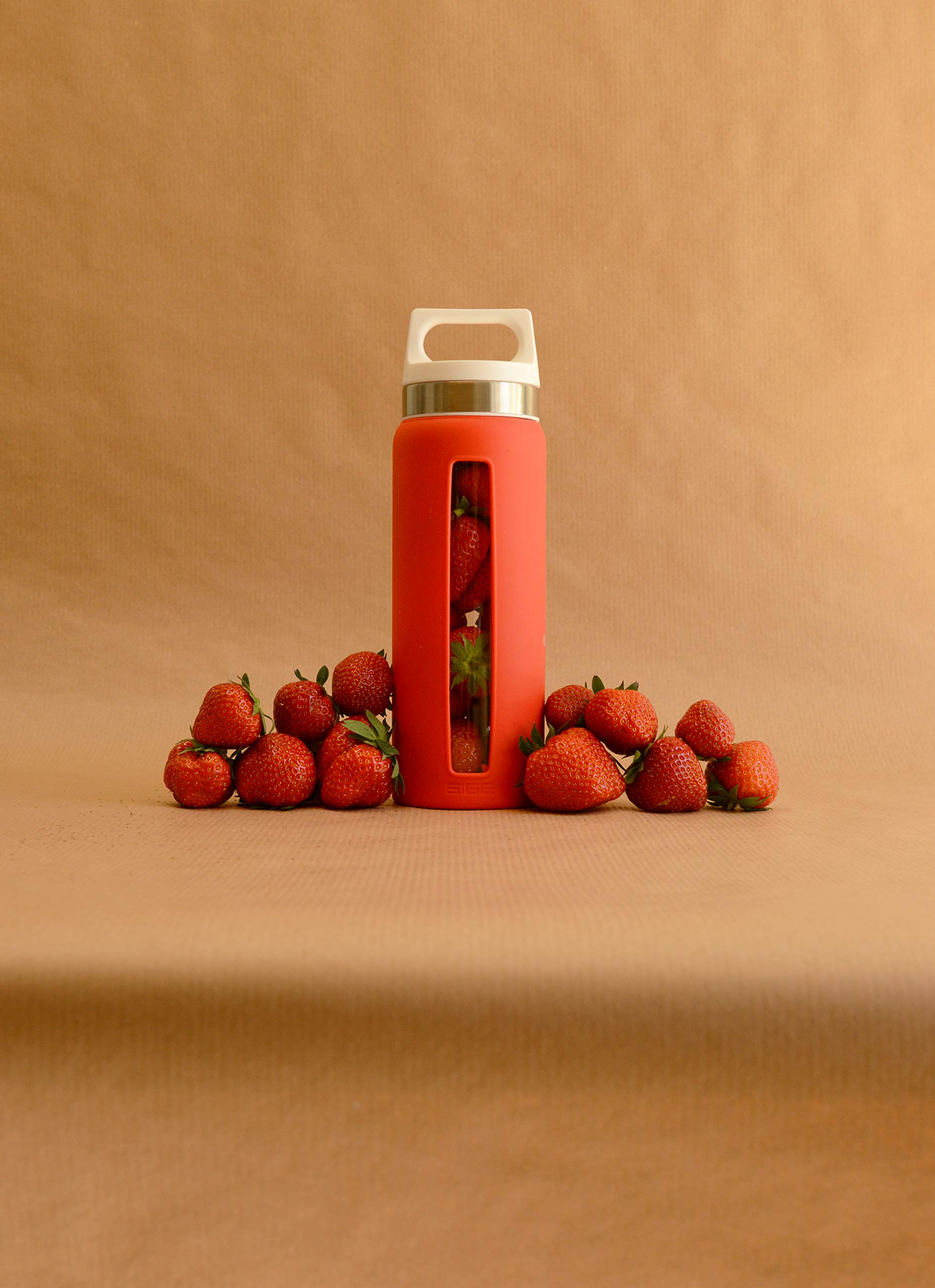 sigg-dream-glas-trinkflasche-0-65-l-mit-silikonh-lle-auslaufsicher-bpa-frei-sp-l image 2