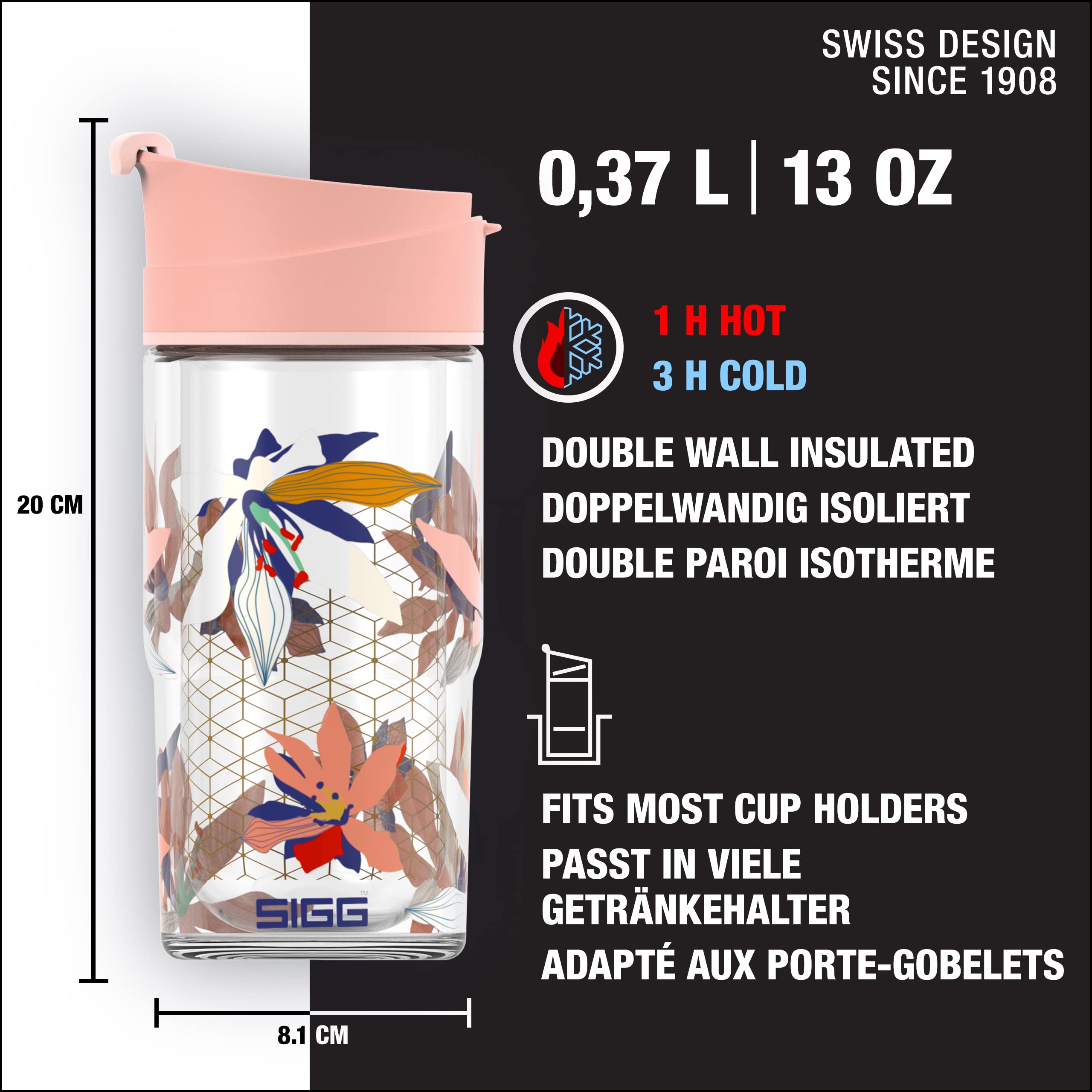 sigg-travel-mug-nova-thermobecher-0-37-l-borosilikatglas-mit-flip-deckel-doppelt image 2