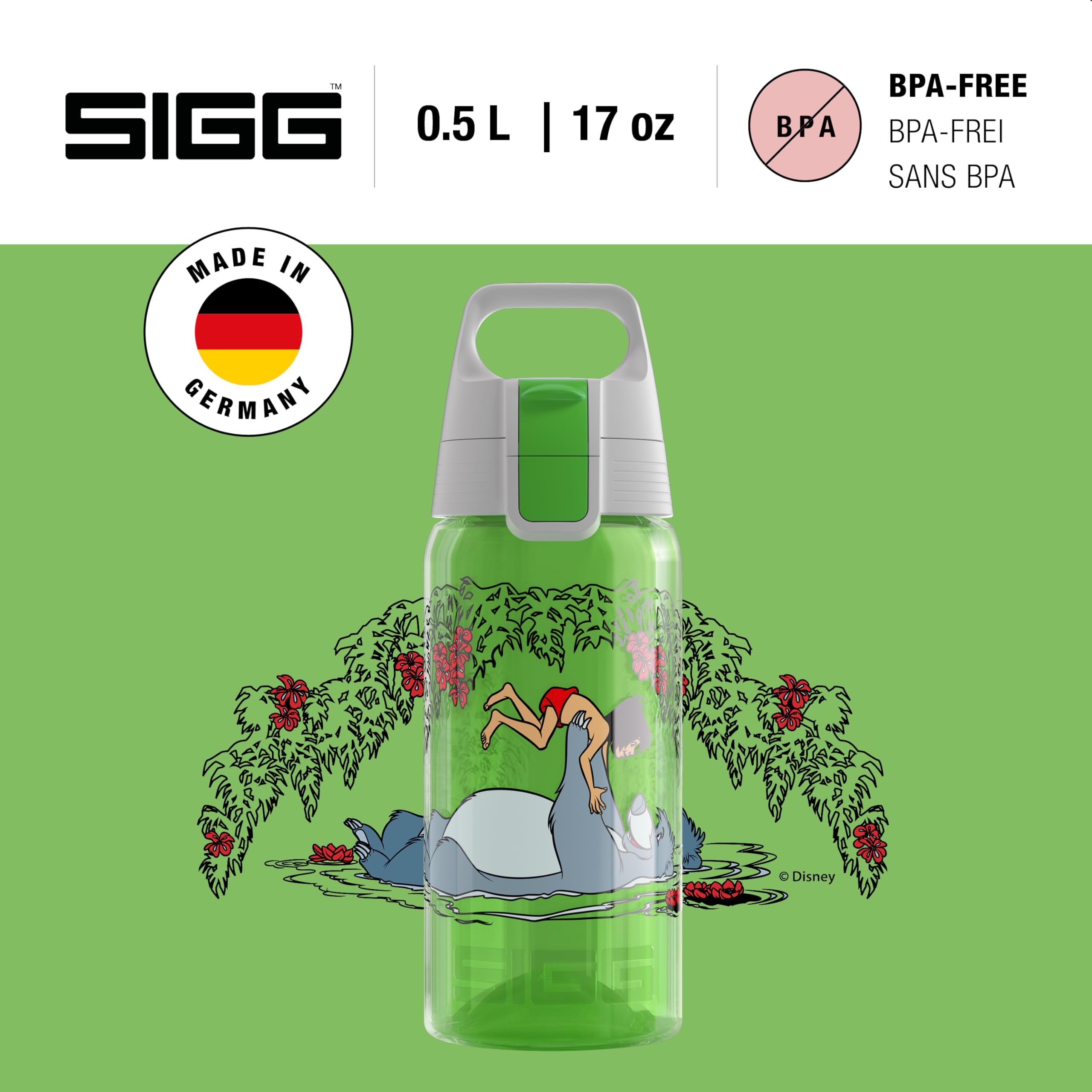 sigg-viva-one-club-horse-kinder-trinkflasche-0-5-l-transparente-tritan-pp-wasser image 2