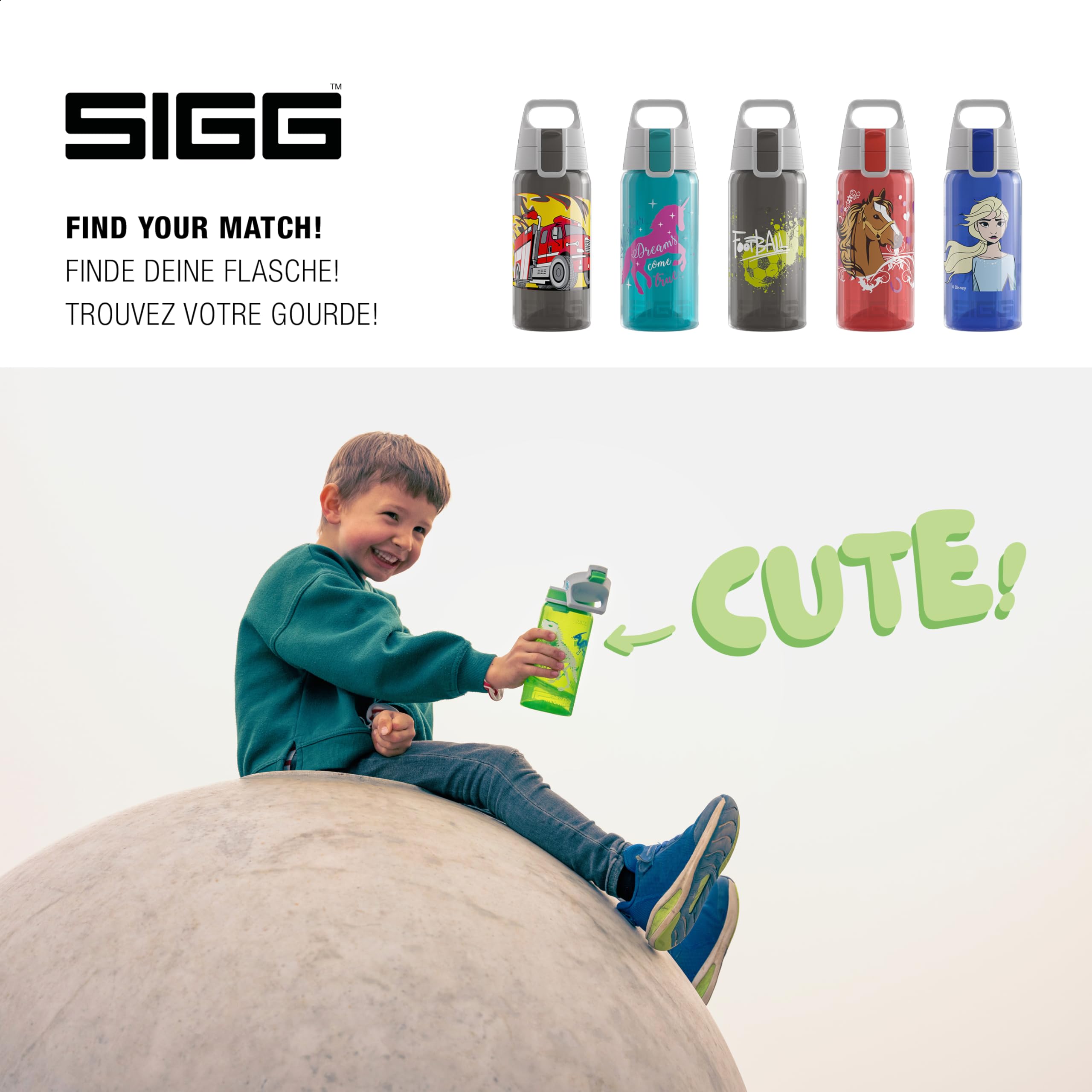 sigg-viva-one-club-horse-kinder-trinkflasche-0-5-l-transparente-tritan-pp-wasser image 5