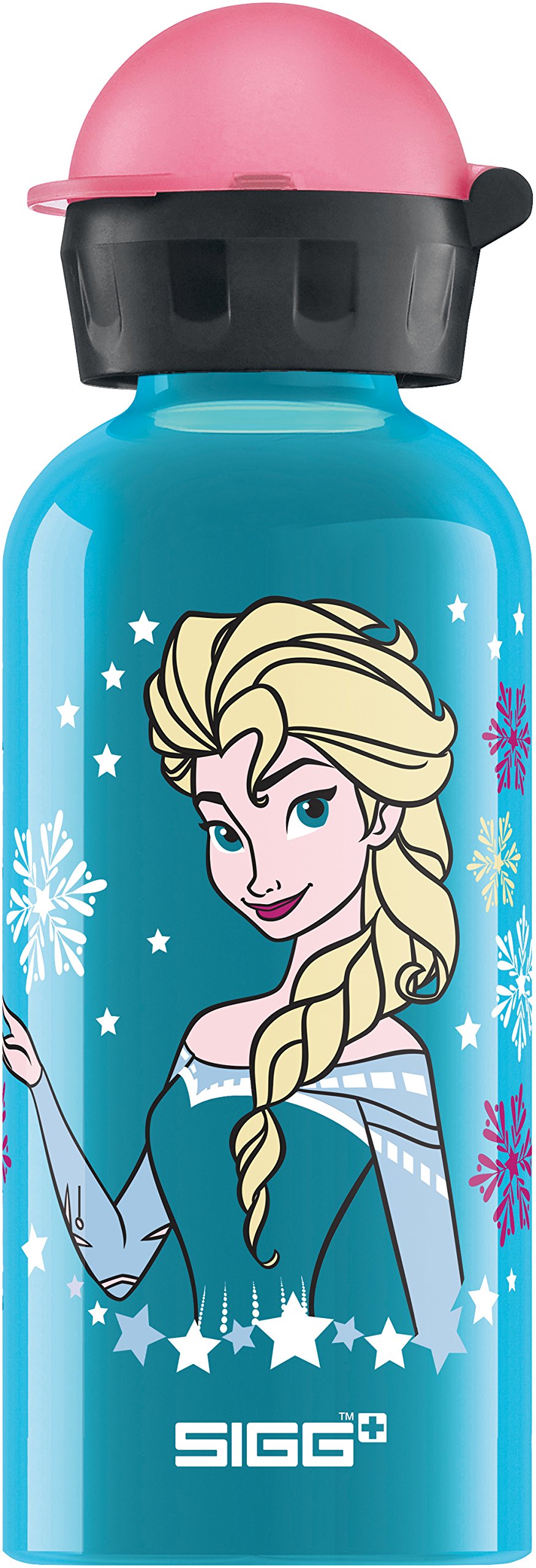 sigg-sofia-the-first-kinder-trinkflasche-0-4l-federleichte-aluminium-kinderflasc image 1